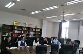 公司領(lǐng)導會見荷蘭恩斯赫德市經(jīng)濟、 教育、社會局局長一行